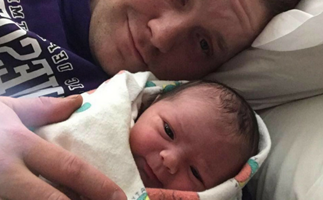 A dad has ‘breastfed’ his newborn daughter after mum is sent to intensive care