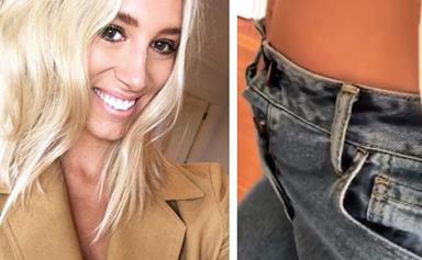 Phoebe Burgess' genius pregnancy clothing hack costs almost nothing and looks amazing!