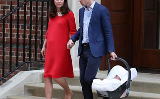Duchess Catherine did the school drop the day after giving birth to Prince Louis