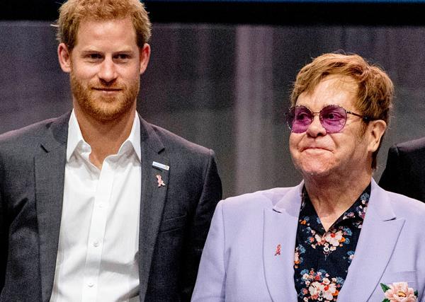 Prince Harry and Elton John unite in their fight against AIDS