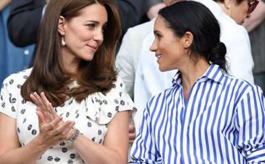 Meghan Markle's leaning on Duchess Kate following all the Thomas Markle drama