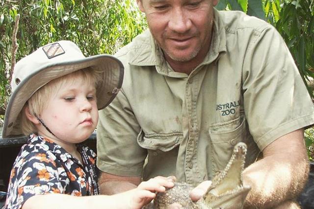 Robert Irwin continues to carry on his father's legacy