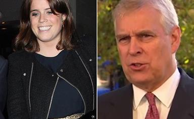 Prince Andrew is the ultimate proud dad at Princess Eugenie's royal wedding