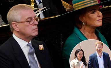 Sarah Ferguson and Prince Andrew ignore Prince Harry and Meghan Markle's Royal Baby news