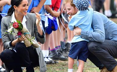 When Prince Harry met Luke! Young Dubbo local charms the royals