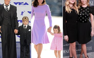 The best twinning moments between celebrity mums and their daughters