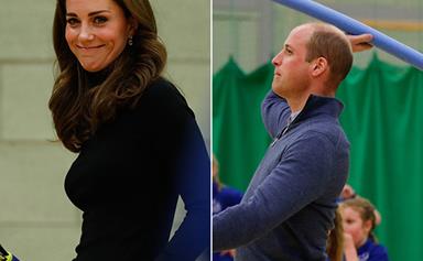 Prince William and Duchess Catherine don their activewear for a good cause