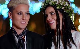 Bride & Prejudice: Ange and Dylan's heartwarming wedding ceremony