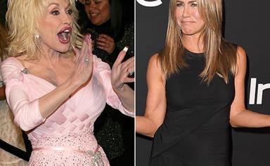 Jennifer Aniston's reaction to Dolly Parton's threesome suggestion is HILARIOUS