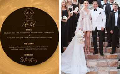 EXCLUSIVE: Inside Karl Stefanovic and Jasmine Yarbrough's wedding reception