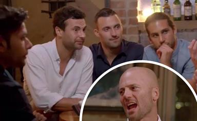 MAFS: Mike goes full 'Mike' on boys' night and teases Dino about his sex life