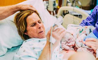This grandma gave birth to her granddaughter but it's not as creepy as you may think