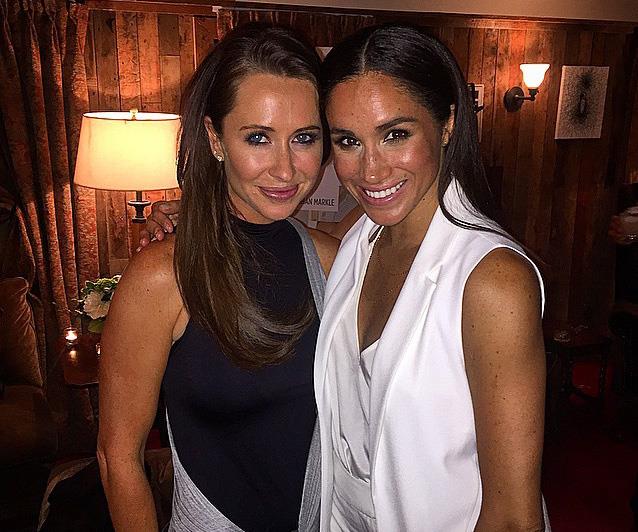 Meghan and Jessica met in Toronto, where Meghan was based while filming *Suits*. 