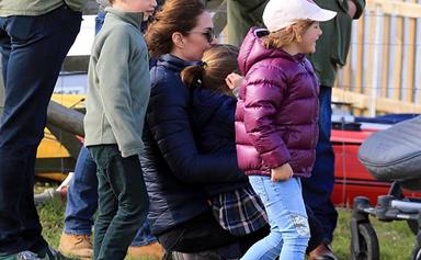 NEW PICS: Prince George and Mia Tindall just shared the cutest BFF moment during fun family day out