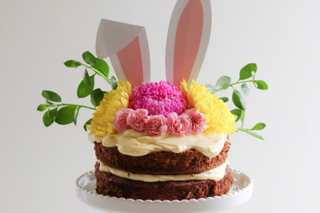 Get festive this long weekend with Fat Mum Slim's mouth-watering, Easter carrot cake