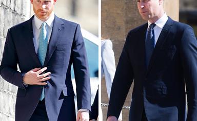 Royal rift: Inside Prince Harry and Prince William's VERY frosty appearance at the Royal Family's Easter service
