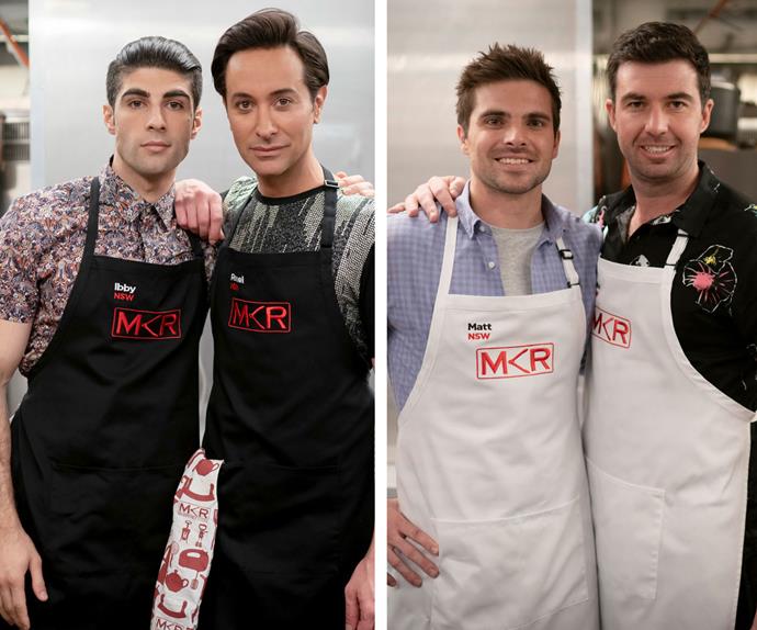 Ibby and Romel go up against Matt and Luke in first all-male MKR Grand-Final