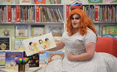 Drag queen causes outrage at children’s story time