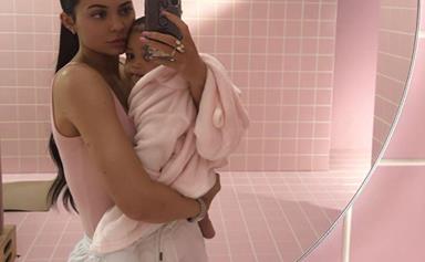 Kylie Jenner shares the first pic of Stormi since her hospital visit