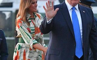 Melania Trump's Gucci dress just sent an unexpected message about pro-abortion