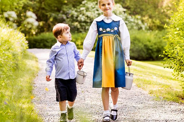 Stunning new photos of the young Swedish royals emerge - see how much they've grown up!
