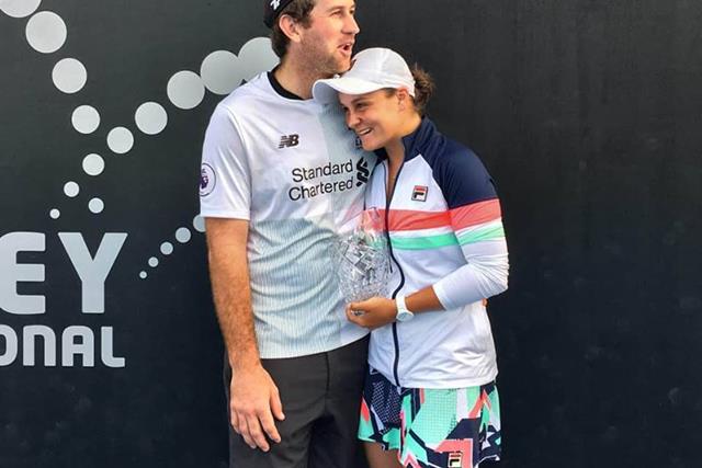 Australian tennis champ Ash Barty's future husband Garry Kissick has his own professional sporting backstory