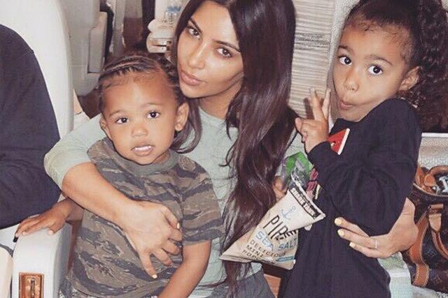 Kim Kardashian shared a brand new photo of Saint and Psalm and it's heavenly