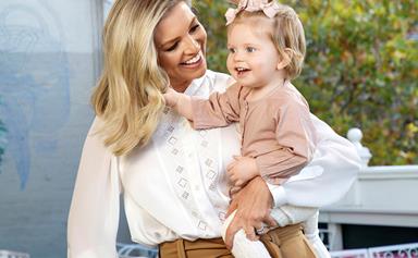 EXCLUSIVE: Rebecca Maddern celebrates her "miracle" baby daughter Ruby