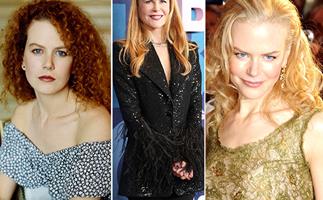 Nicole Kidman's stunning beauty transformation over the years
