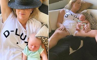 Carrie Bickmore reveals the back story behind that HILARIOUS viral photo and it is so relatable