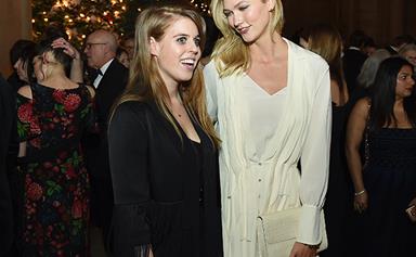 Spotted! Princess Beatrice lets her hair down at Karlie Kloss' wedding