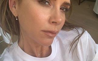 Victoria Beckham's new t-shirt reveals a heartfelt plea in her latest candid selfie