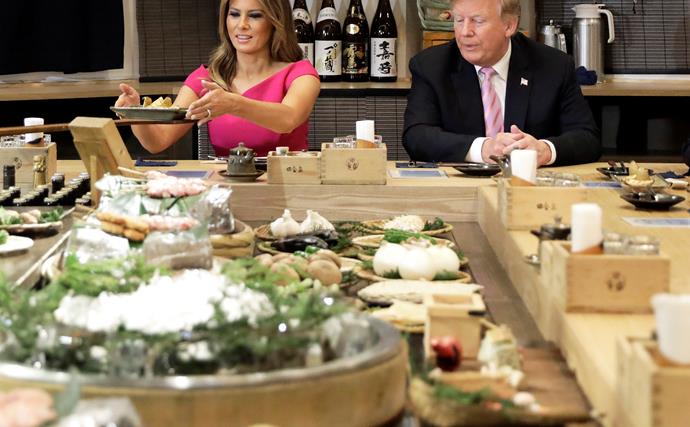 This is what Melania Trump eats in a day
