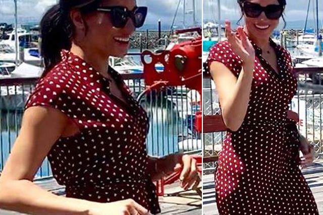 Aussie women are going wild for this $25 version of Meghan Markle's polka dot dress