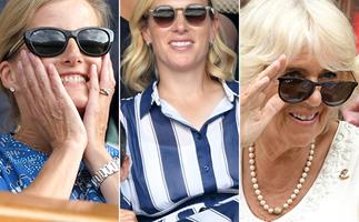 Royal aces! Camilla, Zara and Sophie step out at Wimbledon in three glamorous outfits