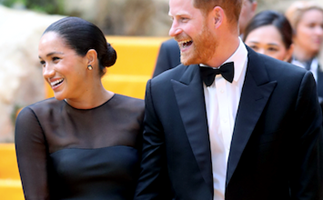 Duchess Meghan joins Beyoncé and Hollywood's A-list as she makes a stunning return to the red carpet - see all the pictures