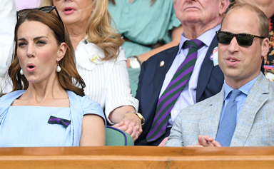 Kate and Wills surprise fans with glorious appearance at Wimbledon men's final