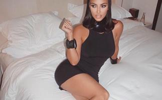 Why everyone is talking about Kim Kardashian's thumb in this new photo