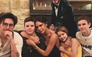Victoria Beckham's latest family snap reveals her kids' uncanny features like never before