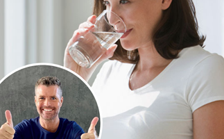 Pete Evans believes pregnant women who drink tap water will have lower-IQ babies
