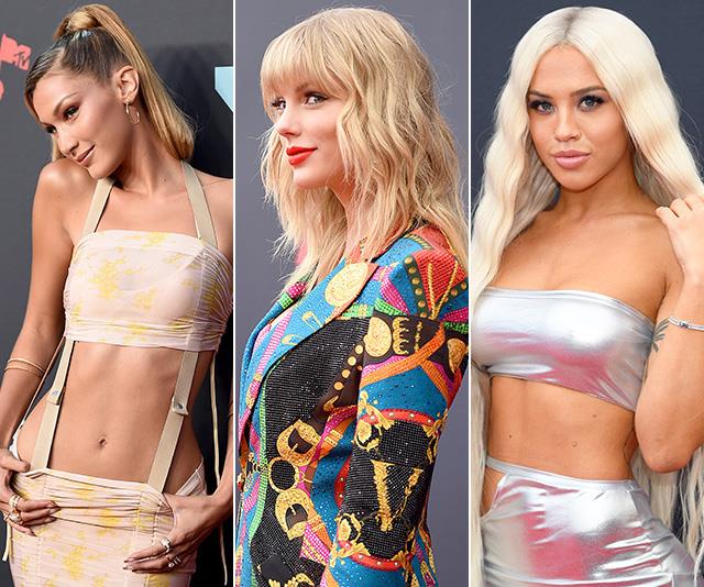 Sequins, satin and straight-up silliness: All the wildest fashion from the MTV VMAs red carpet