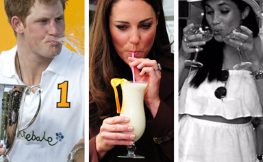 Another drink, sir and ma'am? 32 photos of the royals enjoying a tipple