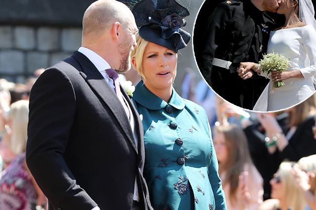 Zara Tindall reveals she was "uncomfortable" at Prince Harry and Duchess Meghan's wedding
