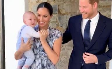 Archie makes his first official royal tour appearance with his proud parents in adorable new video