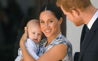 Duchess Meghan Markle was gifted the most adorable pair of dungarees for Archie during unannounced engagement