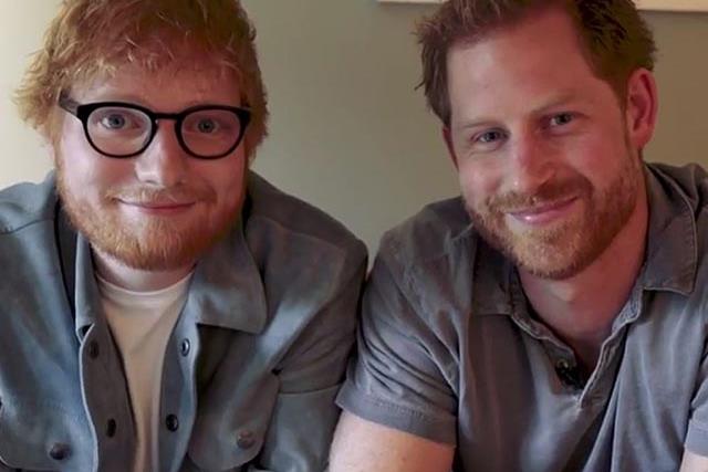 Prince Harry and Ed Sheeran release comedic video for World Mental Health Day - and there's a ginger twist!