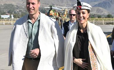 Prince William and Duchess Catherine follow in Princess Diana's footsteps in Pakistan