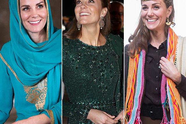 Duchess Catherine's most heavenly fashion moments from her royal tour of Pakistan