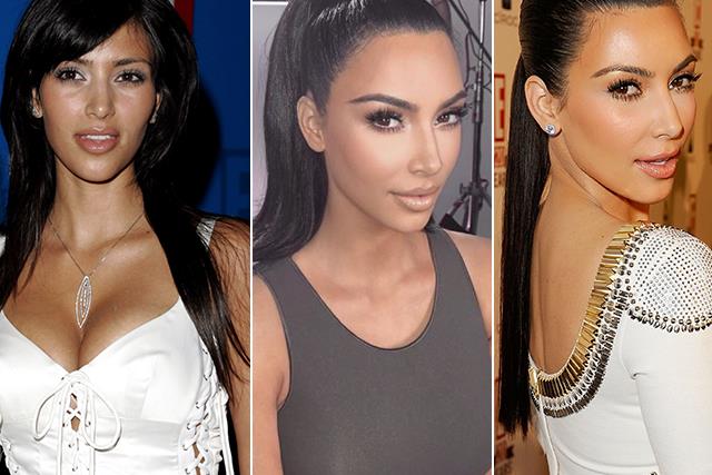 Kim Kardashian's jaw-dropping beauty transformation through the years