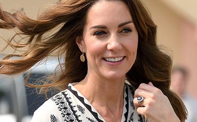 Kate Middleton secretly wore another heavenly blue dress in Pakistan and no one noticed